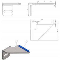 Slėgio ritininis grandiklis su karbido antgaliais