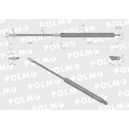 Galinio lango pavara l max 615mm 65421001 1 99 9