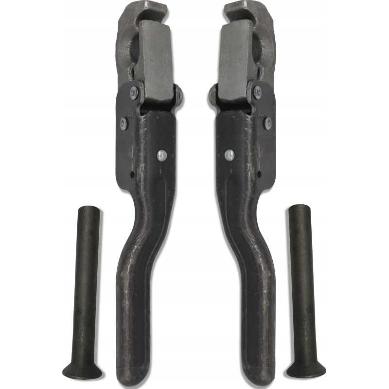 Rinkinys spaustukų priekabos šonams, lp, pronar smeigtukai