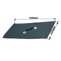 Kairiojo plūgo kaltinė nosis overum massey ferguson