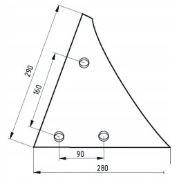 Kuhn Right Moundhouse prieplauka 619120