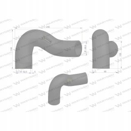 Apatinis radiatoriaus vamzdis 3581959m1 Warynski