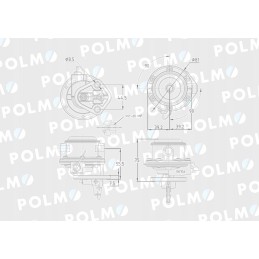 Tiekimo siurblys 25061585 25066388 polmo