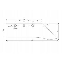 B 200 kištukas fortschritt praplatintas peiliukas