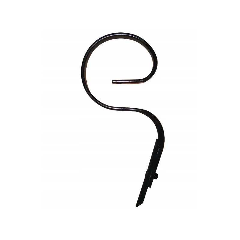 Spyruoklinis noragas 32x10x525mm tiesus su CP40 dalimi