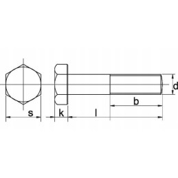 Sraigtinė veržlė m10x1x35 10 9 rb101035109