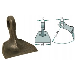 Plaktukas vejapjovei Agricom