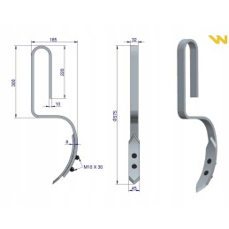 Warynski sėjamosios spyruoklinis dantis