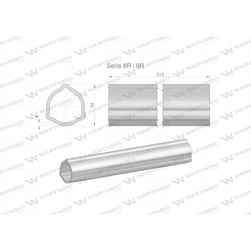 Vidinis vamzdis 8r ir 9r velenui 460 54x5mm 315mm