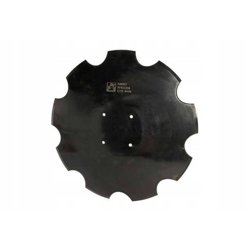 78102324 dantyta plokštelė 660 6 lk170