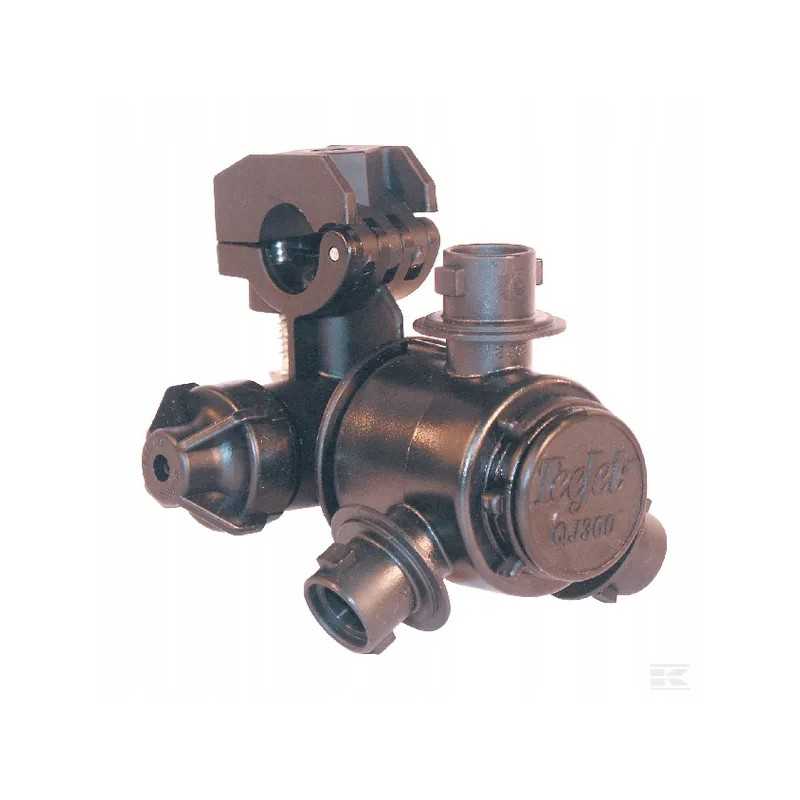 Purkštukų laikiklis 3 purkštukų jungtys qj363e20mmnyb