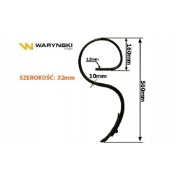 Spyruoklinis dantis vieneto tipo Su Warynski 1680005001