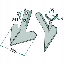 Kokerlingo žąsies pėda 56050 504032 6