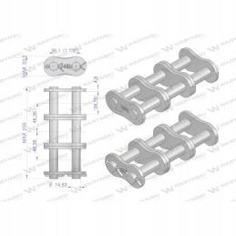 Grandininė spyna z24b 3 r3 1 1 2 warynski