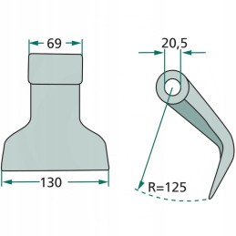 Sauerburger 18063 rm 63 plaktukas