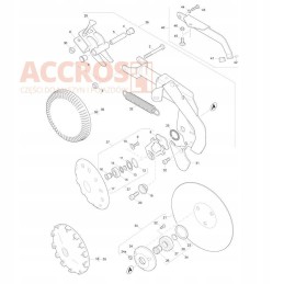 Amazone noragėlių diskas 320x3mm 962292 958445