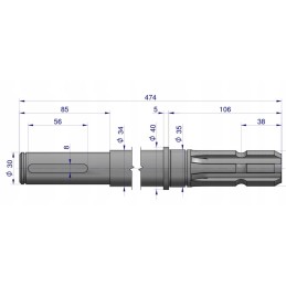 Ritininė rotacinė vejapjovė