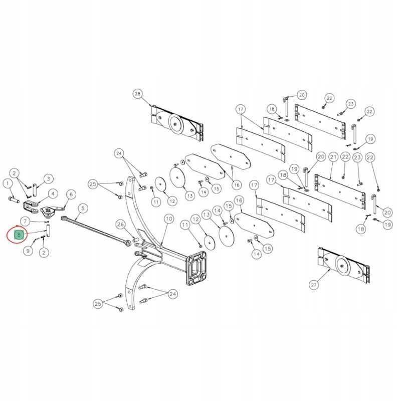 Sworzen 22x101 kištukas kverneland kk067059r