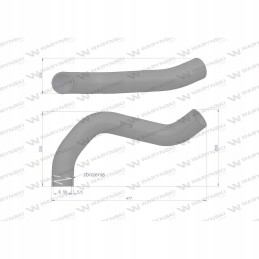 Oro filtro kabelis 883679m1 Warynski