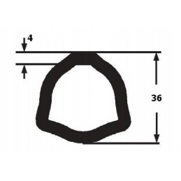 Vidinio veleno vamzdis 4 serija iki 610 ilgio