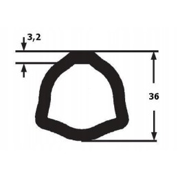Vidinio veleno vamzdis 3 serija iki 710 ilgio