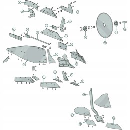 Vidinė lentjuostė Kverneland 063607