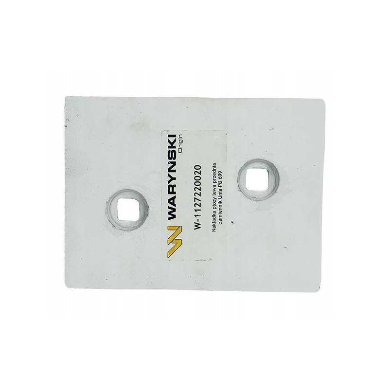 Slydimo dangtelis, kairysis priekis, kištuko jungtis