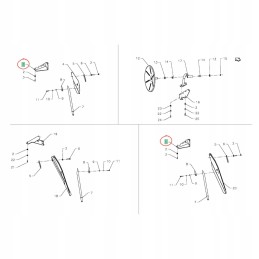 Vicon kt2428200086 vejapjovės rankena