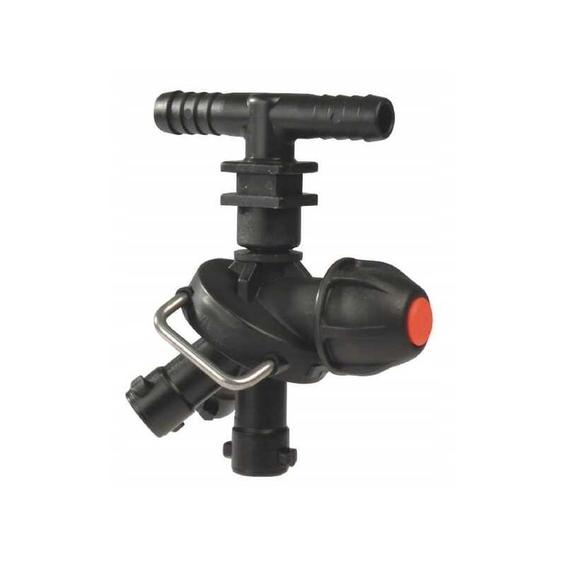 Trigubas purkštukų laikiklis su įvore 1 2