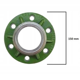 6 skylių, nereikalaujantis priežiūros plokščio disko stebulė 168