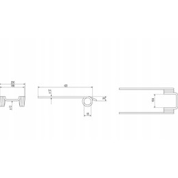 Horsch sėjamosios noragas 00430507kr