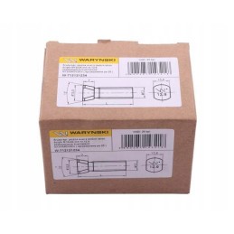 Varžtų komplektas, ovalus, išpjautas iš abiejų pusių, M12x45