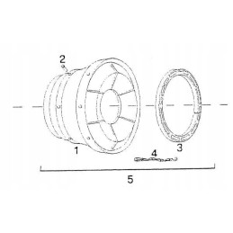 Plataus kampo apsauginis dangtelis, T CVJ 80 serija