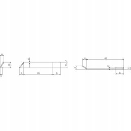 Akėčių noragų galinis trumpas dešinysis amazon 3755300 pakeitimas