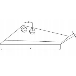 Dešiniojo sparno ašmenys cp4503