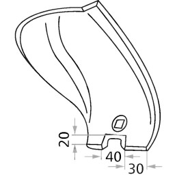 Kairioji Lemken smaragd bloko lenta