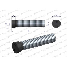 Pluzna varžtas ovalus 16x80 kverneland warynski 10x