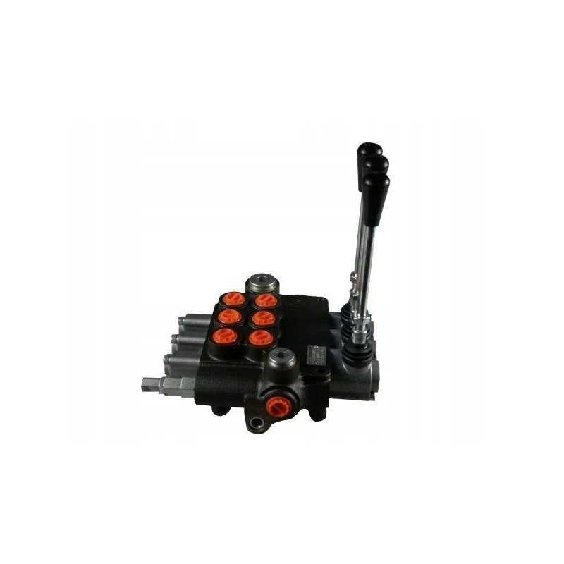 Trijų sekcijų hidraulinis skirstytuvas 3 80l