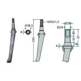 Aktyvių akėčių noragai gulėjo lašais