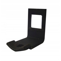 Kultivatoriaus dangtis kultivatoriui 50, juodas