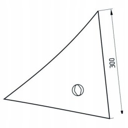 5040063240 dešinė purvo krūtinė, viena skylė