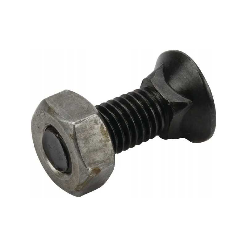 Varžtų komplektas: 1 vnt M10x30 mm, 4 taškų atrama