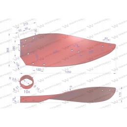 Dešinysis pelėsių sparnas 14 16 korpusas Nr.3 a