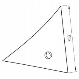 5040063240 dešinė purvo krūtinė, viena skylė