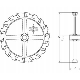 Nr.55152 kumštelio žiedas 550 mm ggg
