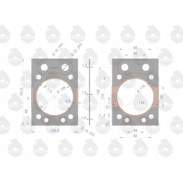 Vario galvutės tarpiklis su silikonu 465051