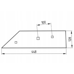 Ploza trumpas plūgas, skirtas phx 506540300197