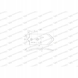 AP 701 Kos Unia Warynski bloko 2 duobučių lankas