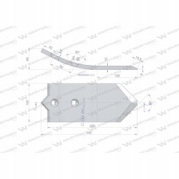 AP 701 Kos Unia Warynski bloko 2 duobučių lankas