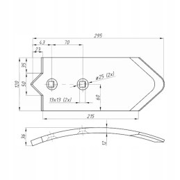 AP 701 Kos Unia Warynski bloko 2 duobučių lankas